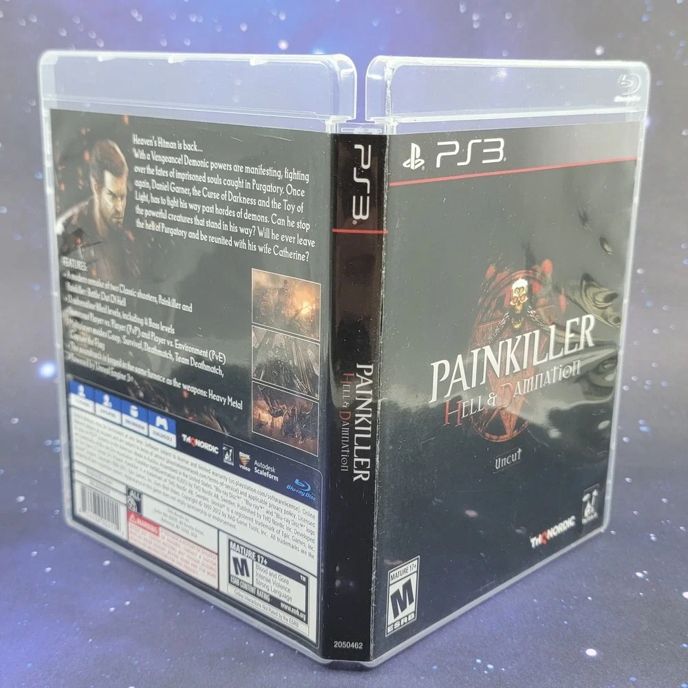 Painkiller Hell & Damnation Uncut Sony PlayStation 3 PS3 THQ Nordic Video Game B